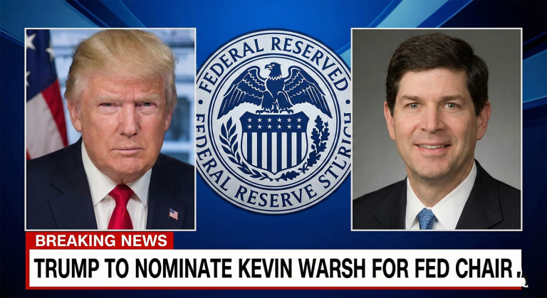 Trump Expected to Nominate Kevin Warsh as Fed Chair